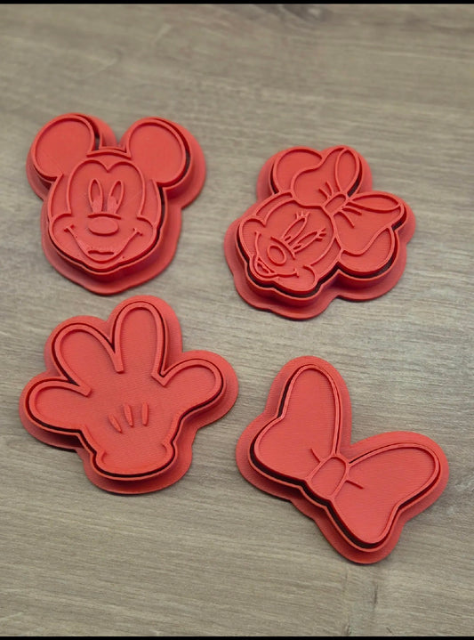 Cookie Cutters – Mickey & Minnie Set