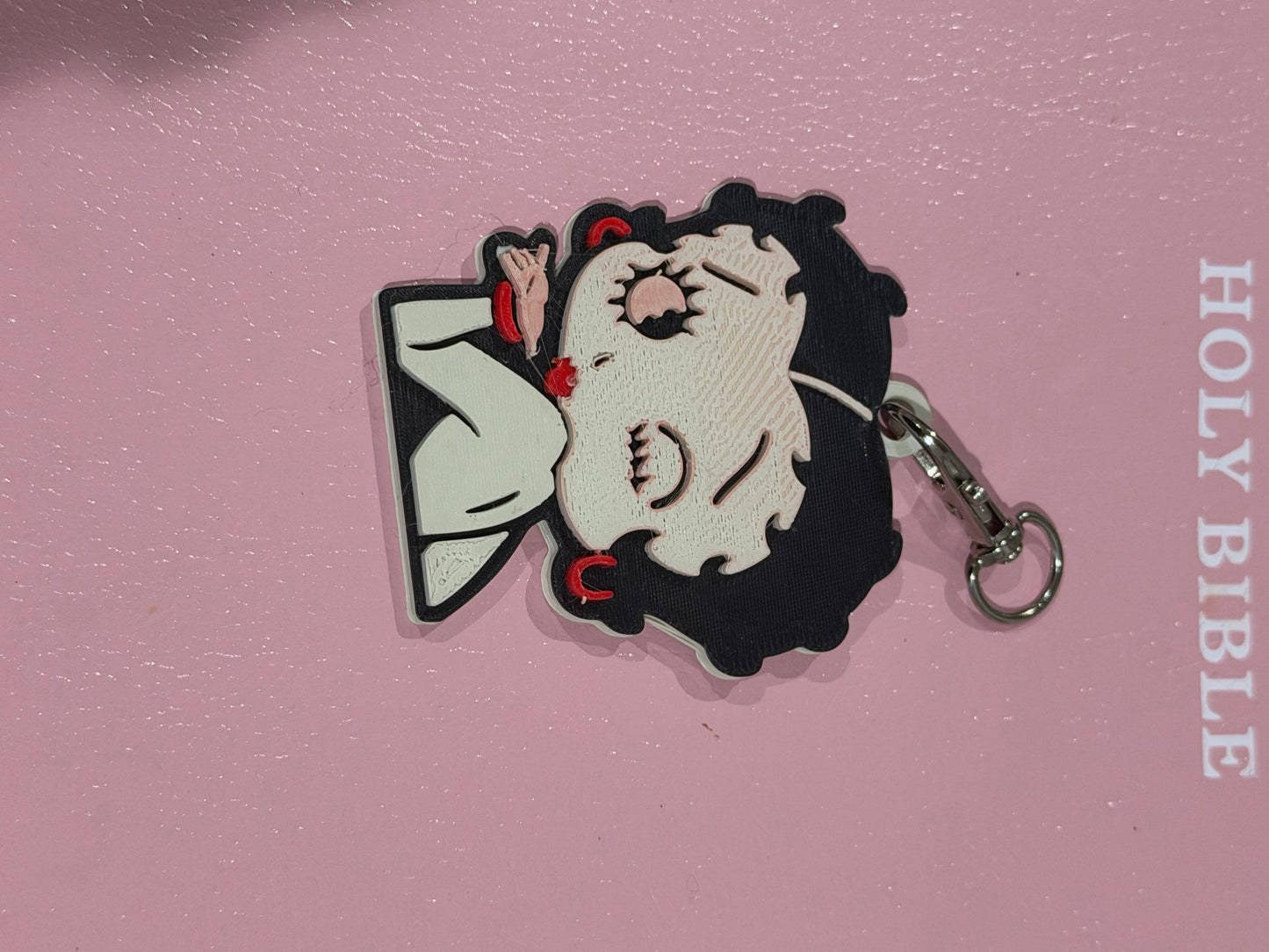 Betty boop keychain and bookmark