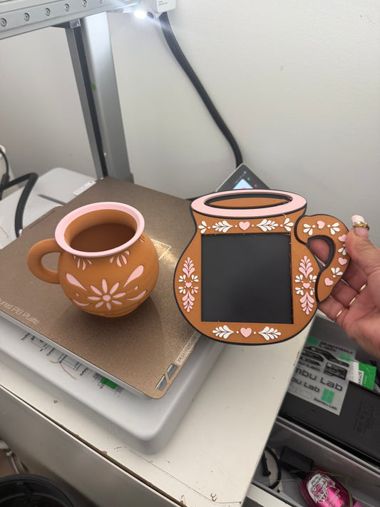 Cafe notes +pencil holder